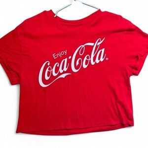 Coca-Cola Red Cropped T-shirt